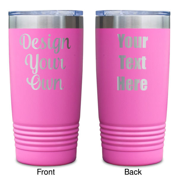 Custom Design - Pink Polar Camel Tumbler - 20oz - Double Sided - Approval