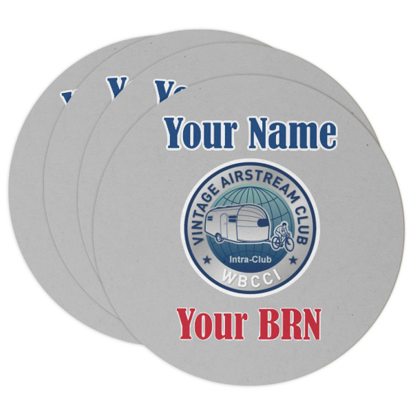 Custom Design Your Own Round Paper Coasters