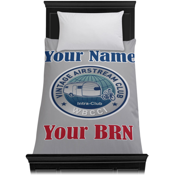 Custom Design - Duvet Cover - Twin XL - On Bed - No Prop