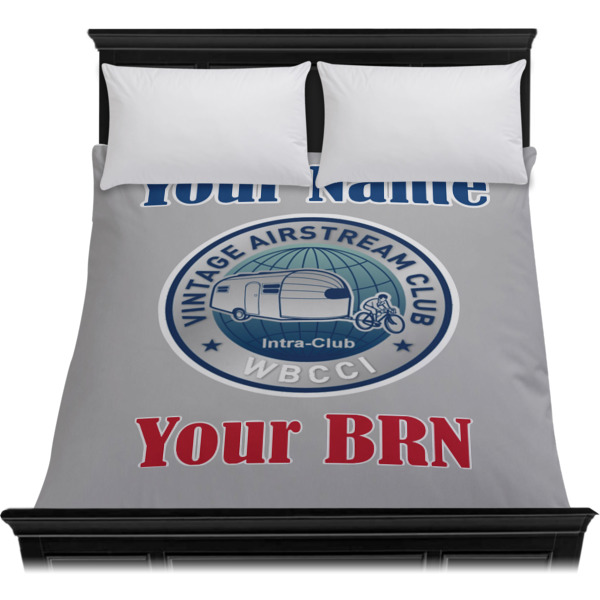 Custom Design - Duvet Cover - Queen - On Bed - No Prop