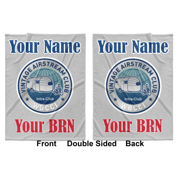 Custom Design - Baby Blanket (Double Sided - Printed Front and Back)