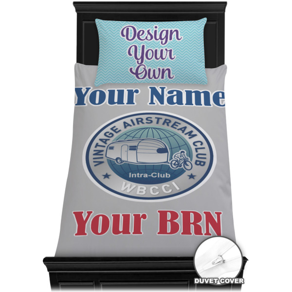 Custom Design - Bedding Set - Twin - Duvet - On Bed