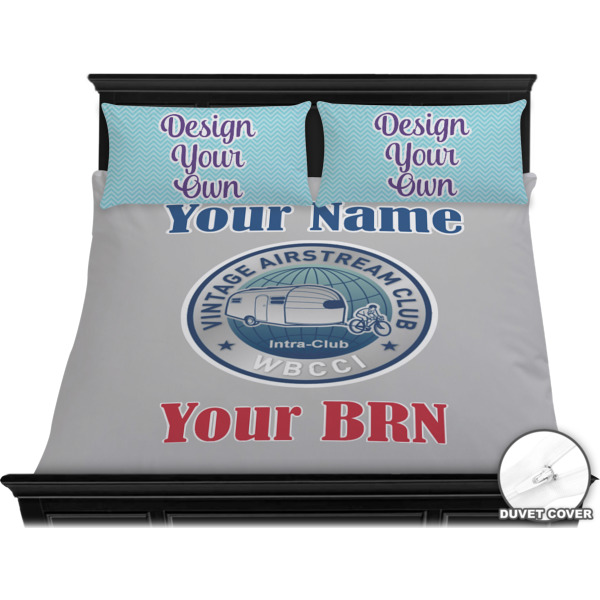 Custom Design - Bedding Set - King - Duvet - On Bed