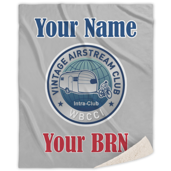 Custom Design Your Own Sherpa Throw Blanket