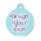 Design Your Own Round Pet ID Tag - Small