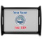 Design Your Own Black Wooden Tray - Large