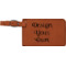 Design Your Own Leatherette Luggage Tag