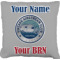 Design Your Own Faux-Linen Throw Pillow 16"