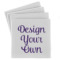 Design Your Own Absorbent Stone Coasters - Set of 4