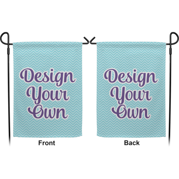 Custom Design - Garden Flag - Double Sided Front and Back