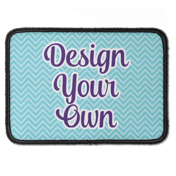 Custom Design - Iron On Patch - Rectangle - Front