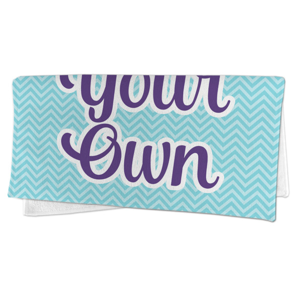 Custom Design - Microfiber Dish Rag - FOLDED (half)