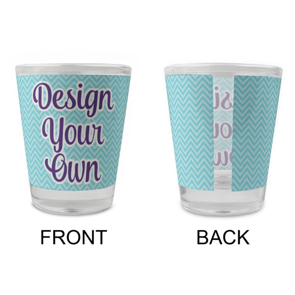 Custom Design - Glass Shot Glass - Standard - Front & Back
