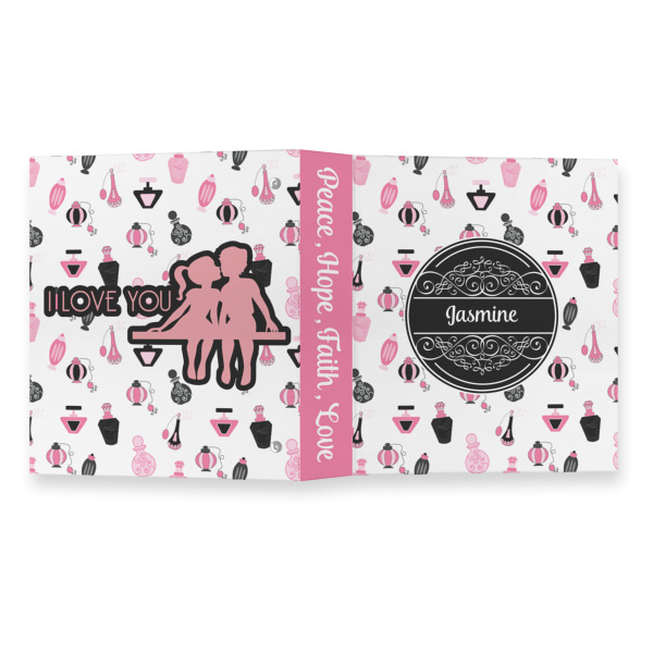 Custom Design - 3 Ring Binders - Full Wrap - 1" - Open Outside