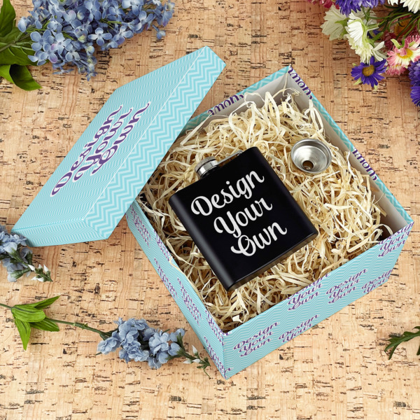 Custom Design - Gift Boxes with Lid - Canvas Wrapped - Large - In Context