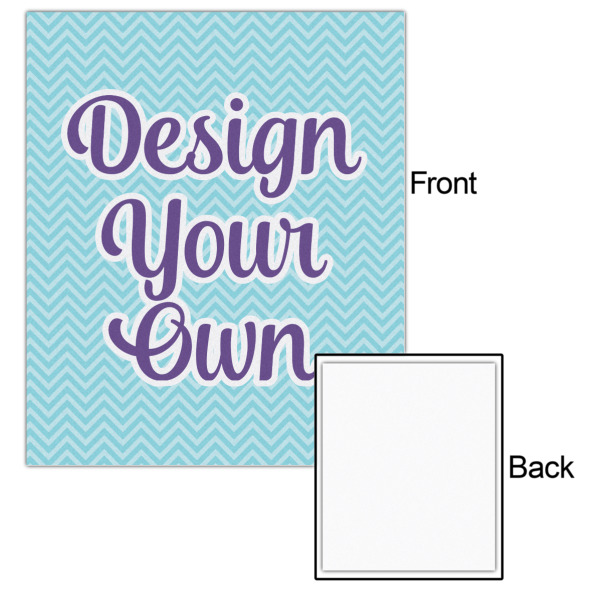 Custom Design - 20x24 - Matte Poster - Front & Back