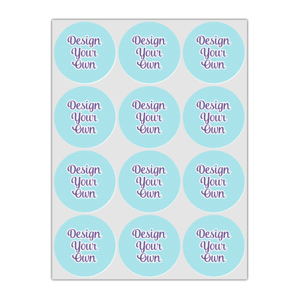Custom Design - Icing Circle - Small - Set of 12