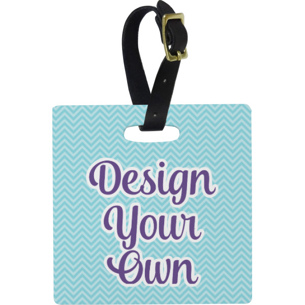 Custom Design - Personalized Square Luggage Tag