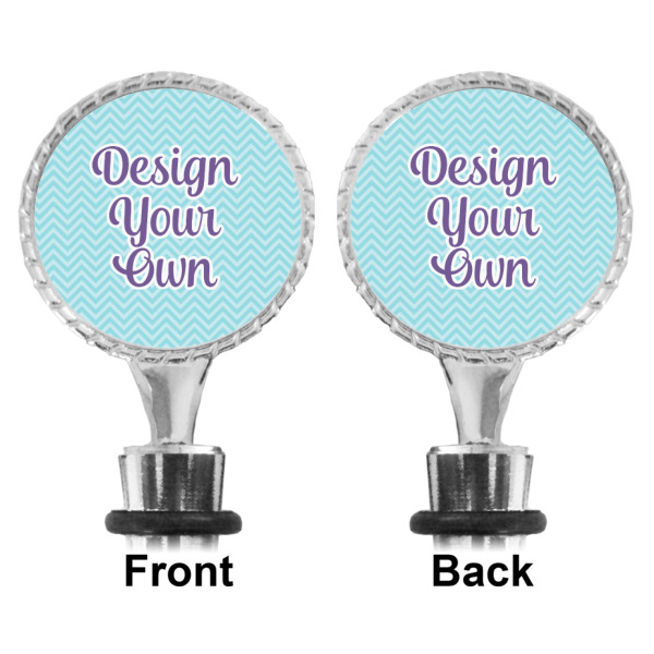 Custom Design - Bottle Stopper - Front and Back