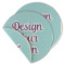 Design Your Own Round Linen Placemat - Double-Sided - Single