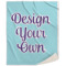Design Your Own Sherpa Throw Blanket