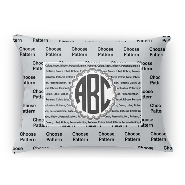 Custom Design Your Own Rectangular Throw Pillow Case