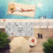 Custom Design - Beach Towel - Lifestyle at Pool