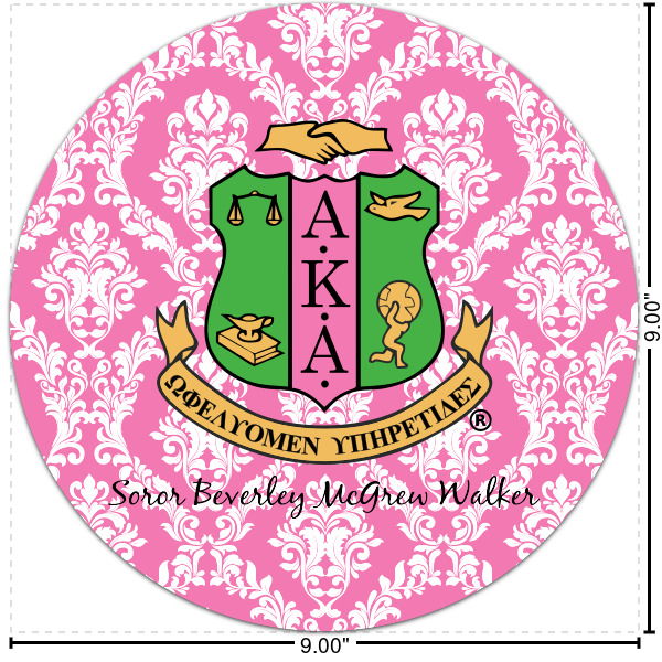 Custom Design Your Own Round Decal - Small