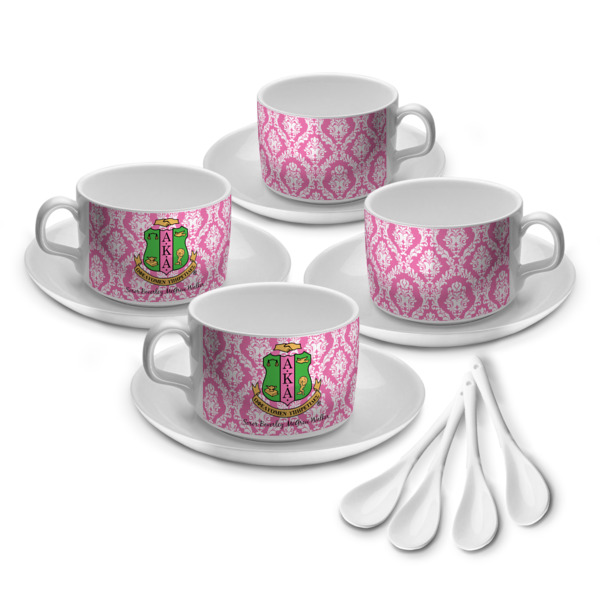 Custom Design - Tea Cup - Set of 4