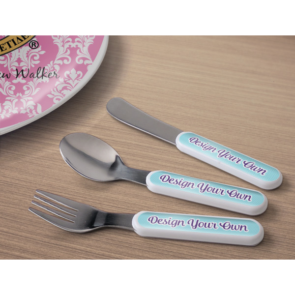 Custom Design - Kids Flatware w/ Plate