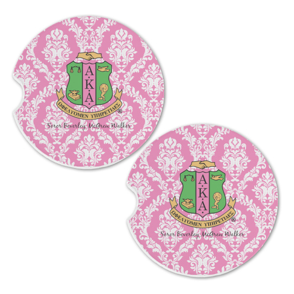 Custom Design - Sandstone Car Coasters - Set of 2