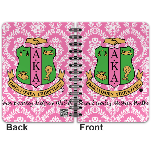 Custom Design - Spiral Journal 5 x 7 - Apvl