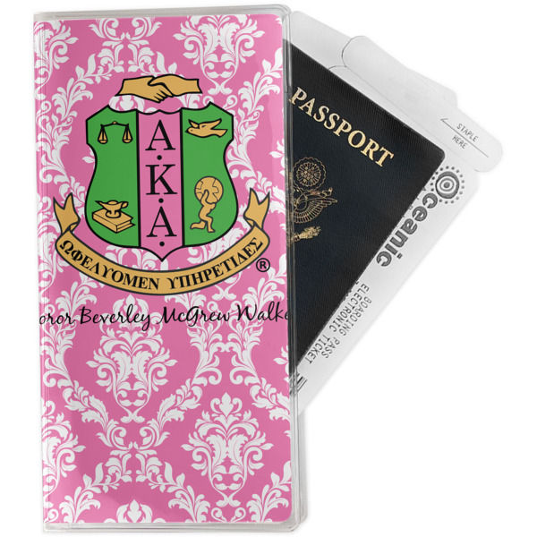 Custom Design Your Own Travel Document Holder
