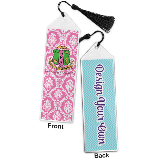 Custom Design - Bookmark w/ Tassel - Front and Back