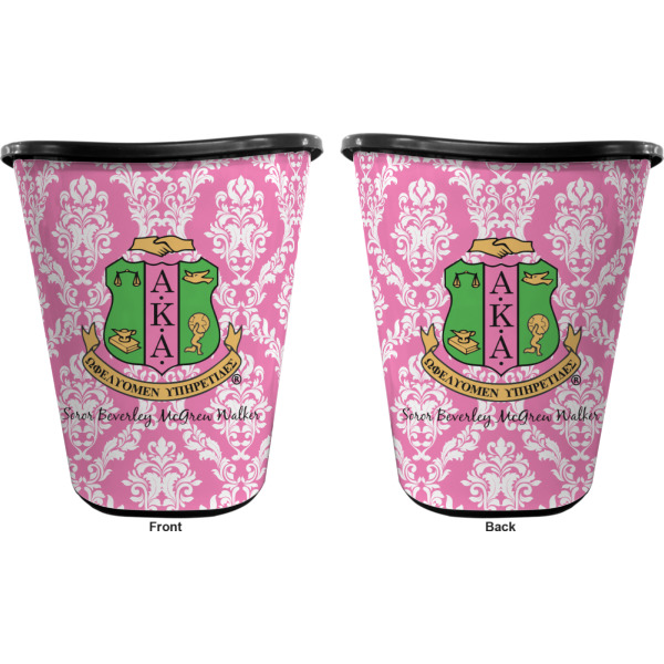 Custom Design - Waste Basket - Black - Double Sided - Approval
