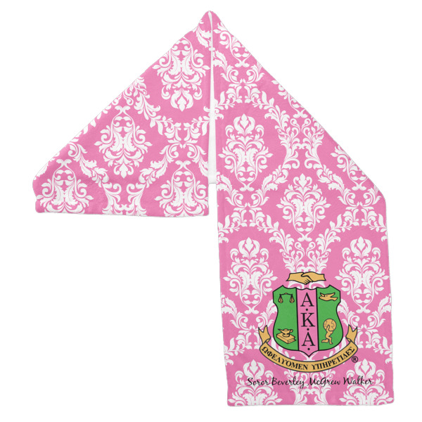 Custom Design - Sports Towel Folded - Both Sides Showing