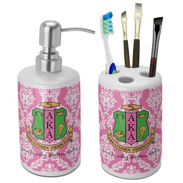 Custom Design Your Own Ceramic Bathroom Accessories Set