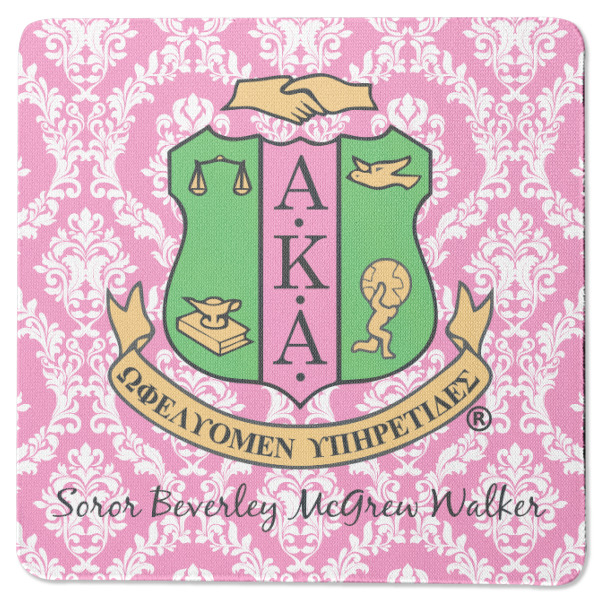 Custom Design - Square Coaster Rubber Back - Single