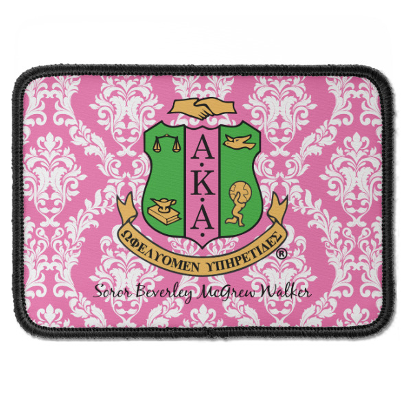 Custom Design - Iron On Patch - Rectangle - Front