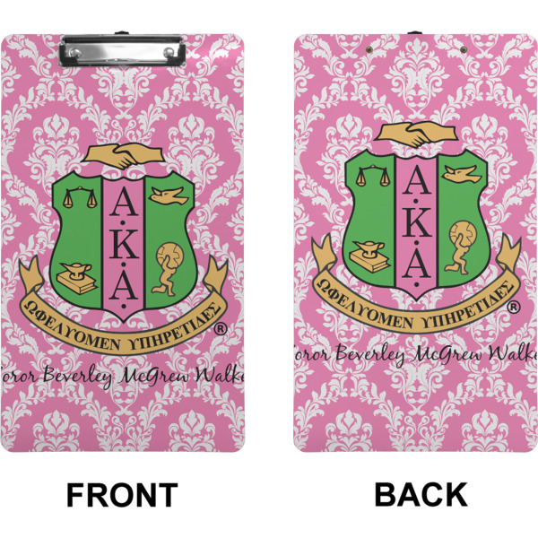 Custom Design - Clipboard (Legal) (Front + Back)