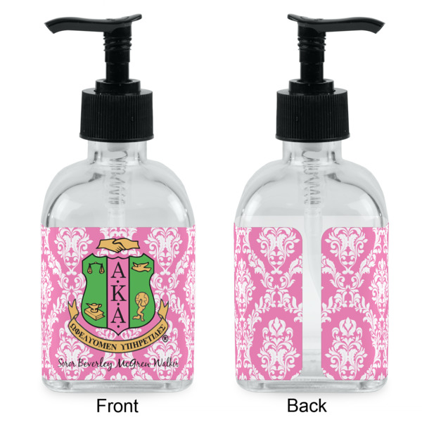 Custom Design - Glass Soap/Lotion Dispenser - Approval