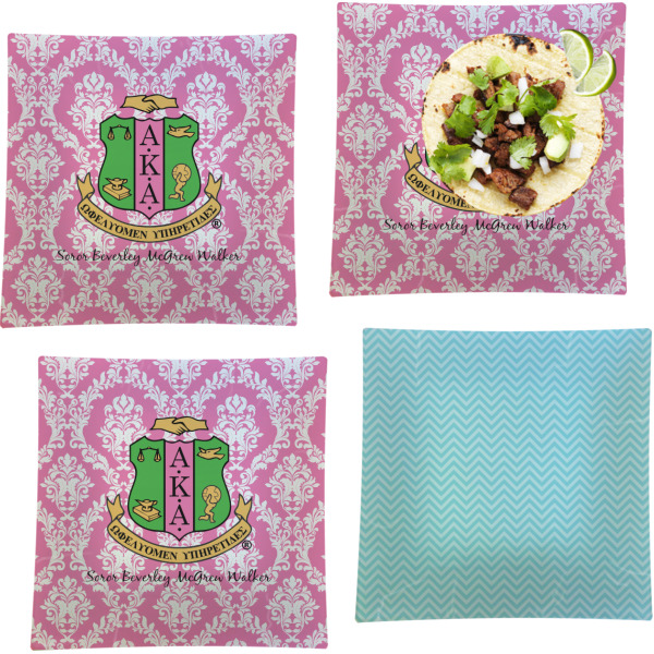 Custom Design - Set of Square Dinner Plates