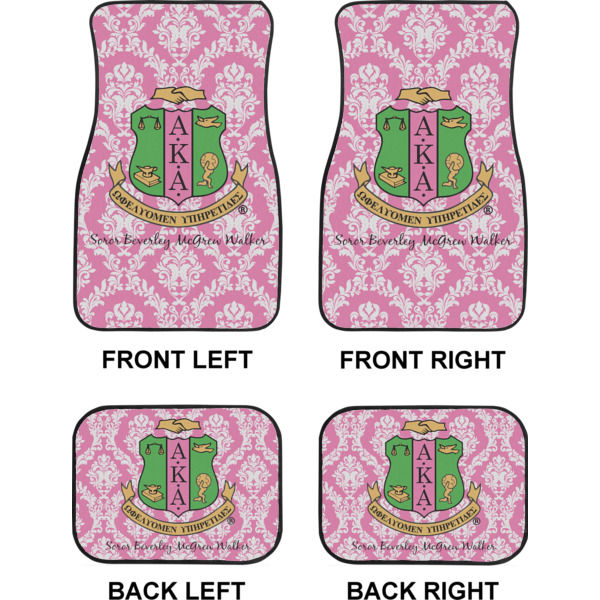 Custom Design - Car Floor Mats Set (2F + 2B)