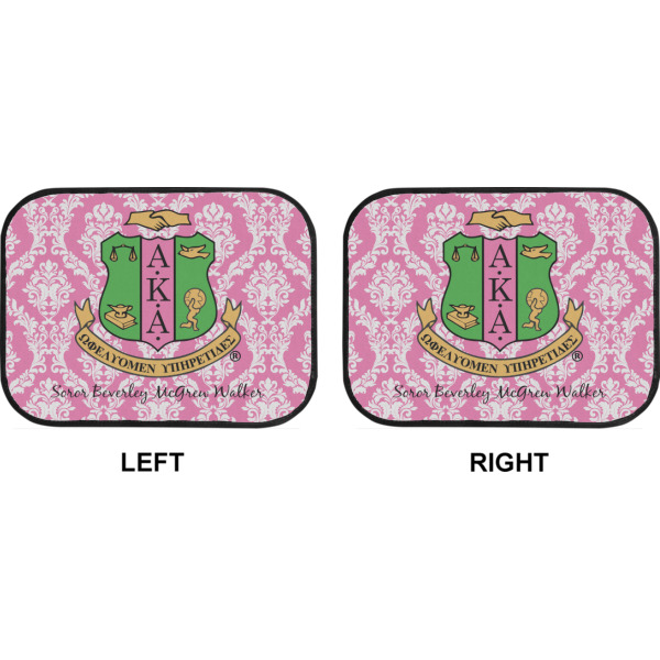 Custom Design - Car Floor Mats (Back Seat) (Approval)