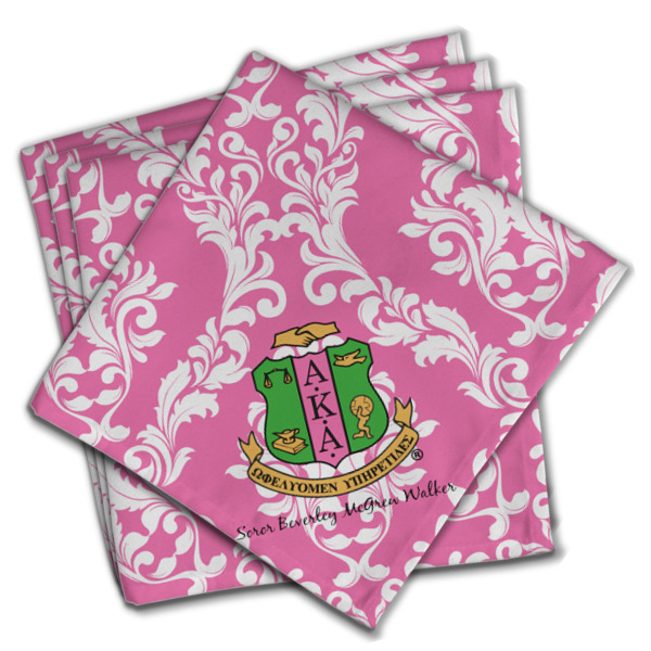 Custom Design - Cloth Napkins - Personalized Dinner (PARENT MAIN Set of 4)