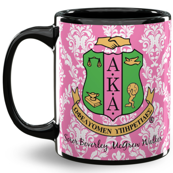 Custom Design Your Own 11 oz Coffee Mug - Black