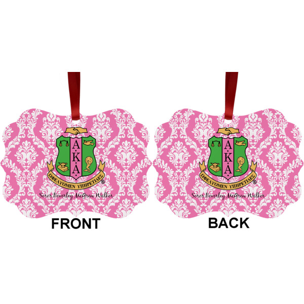 Custom Design - Metal Benilux Ornament - Front and Back (APPROVAL)