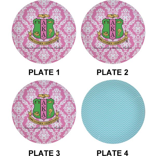 Custom Design - Set of Appetizer / Dessert Plates (Approval)