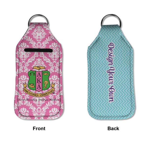 Custom Design - Sanitizer Holder Keychain - Large APPROVAL (Flat)
