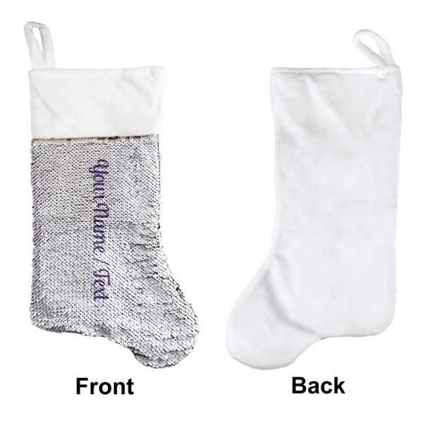 Custom Design - Sequin Stocking - Approval